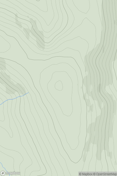 Thumbnail image for Hunt Law [The Glenkens to Annandale] showing contour plot for surrounding peak